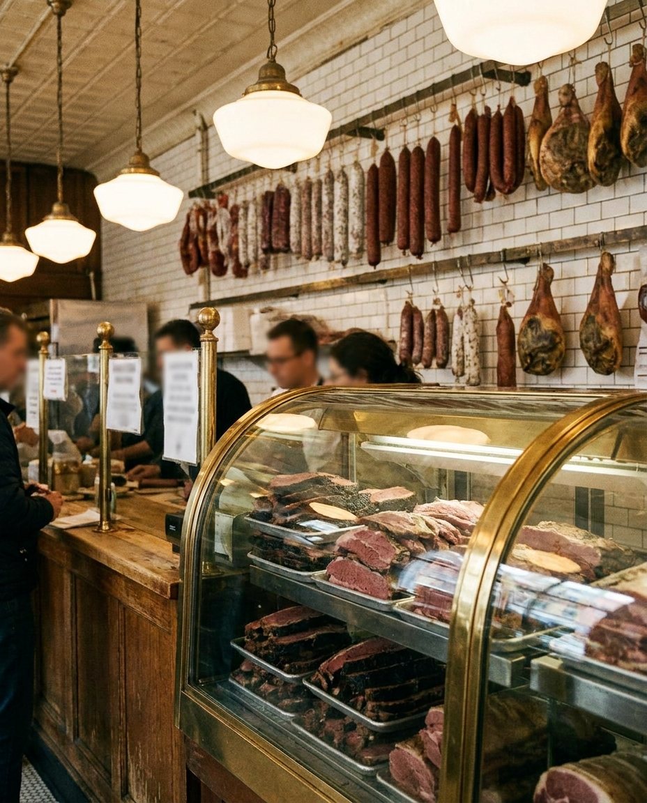 The deli counter