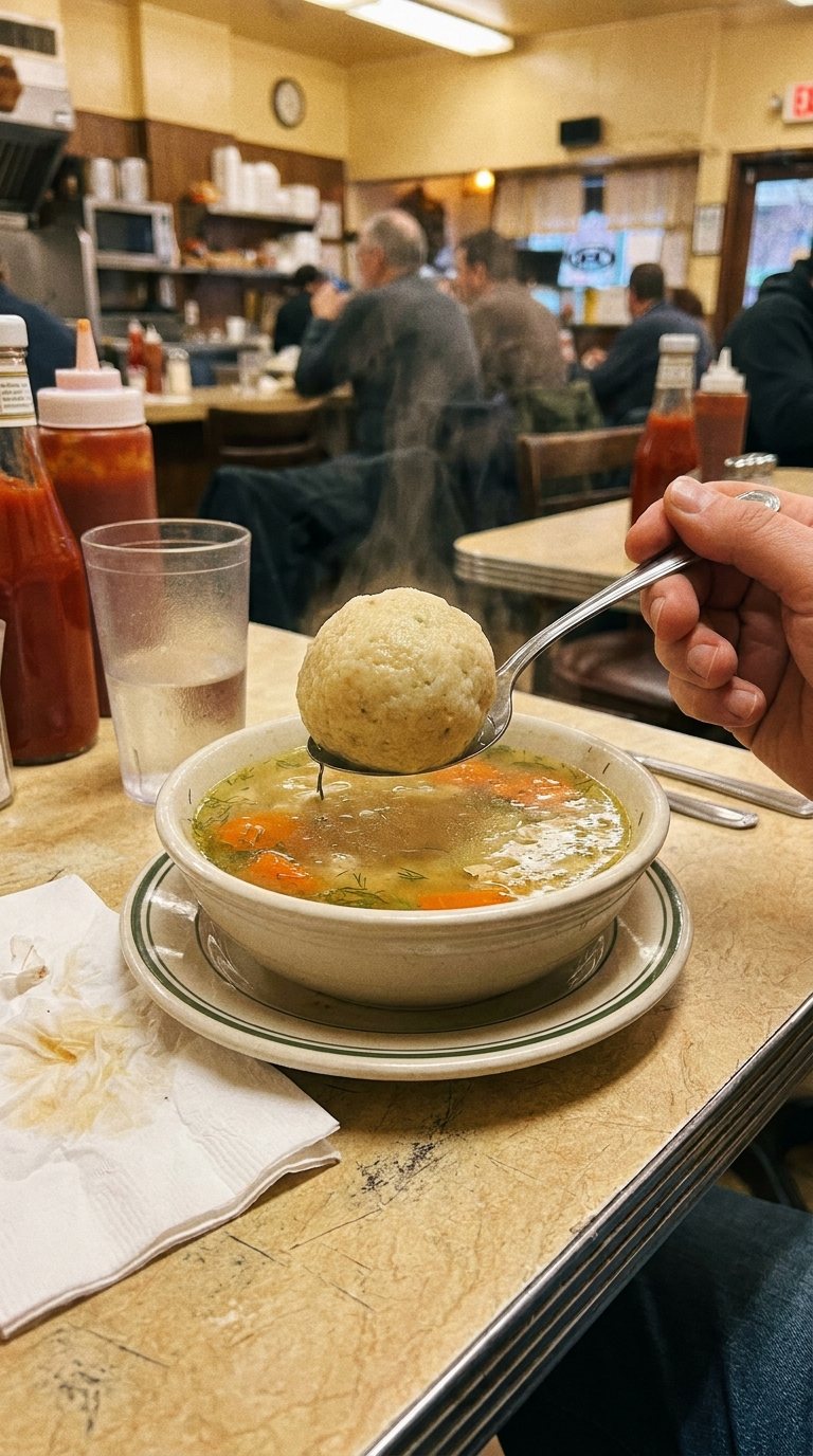 Matzo ball soup