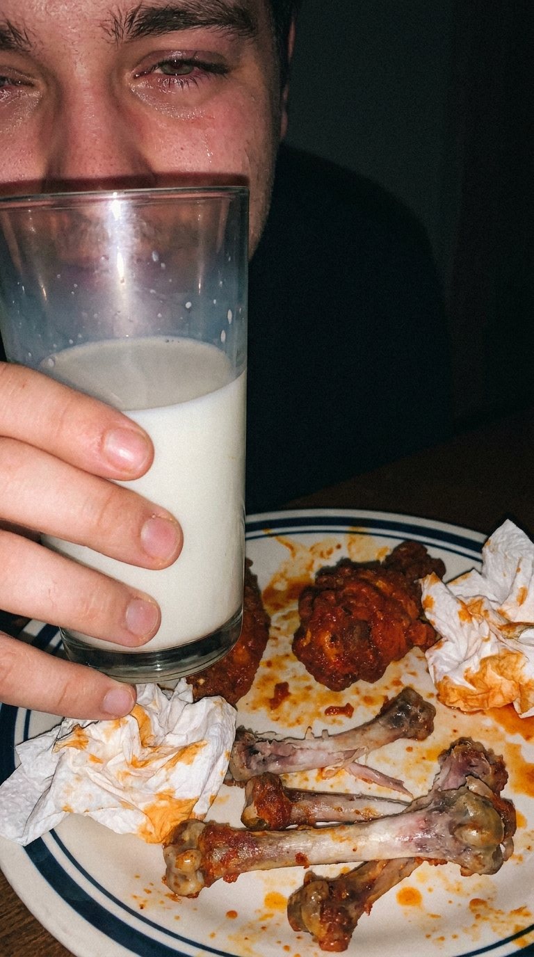 Milk after the heat